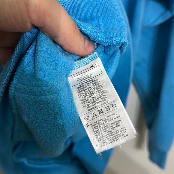 Adidas The Simpsons Collaboration Mens Blue Fleece Squishee Hoodie Size Medium - Picture 9 of 11